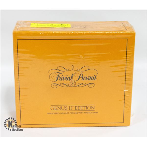 SEALED TRIVAL PURSUIT GENUS II