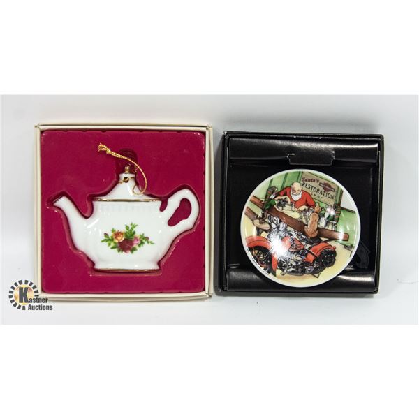 VINTAGE CHRISTMAS ITEMS 1999 HARLEY