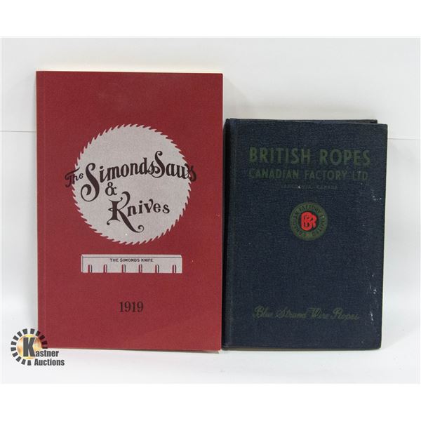 VINTAGE 1955 BRITISH ROPES CANADIAN