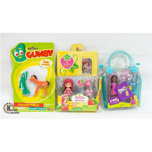 VINTAGE 3 (UNOPENED) ITEMS 2008 NJ