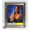 Image 1 : BRET THE HITMAN HART (SIGNED)