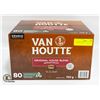 Image 1 : BOX OF 80 VAN HOUTTE K-CUP PODS ORIGINAL HOUSE