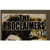 Image 2 : THE PROCLAIMERS CONCERT 15" X 19” AUTOGRAPHED