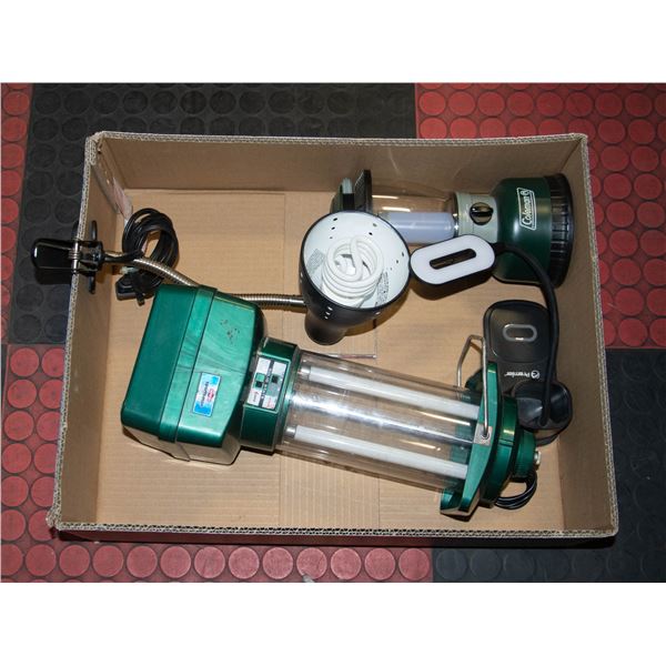 COLEMAN LANTERN, SPORTSMAN LANTERN,