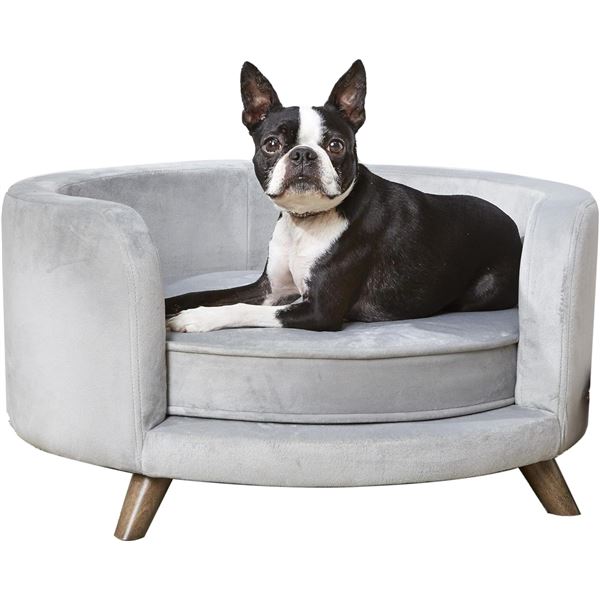 NEW Q10 GREY ROSIE PET SOFA