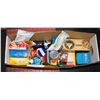 Image 1 : BOX OF NON-PERISHABLE FOOD PRODUCTS ASSORTED BEST