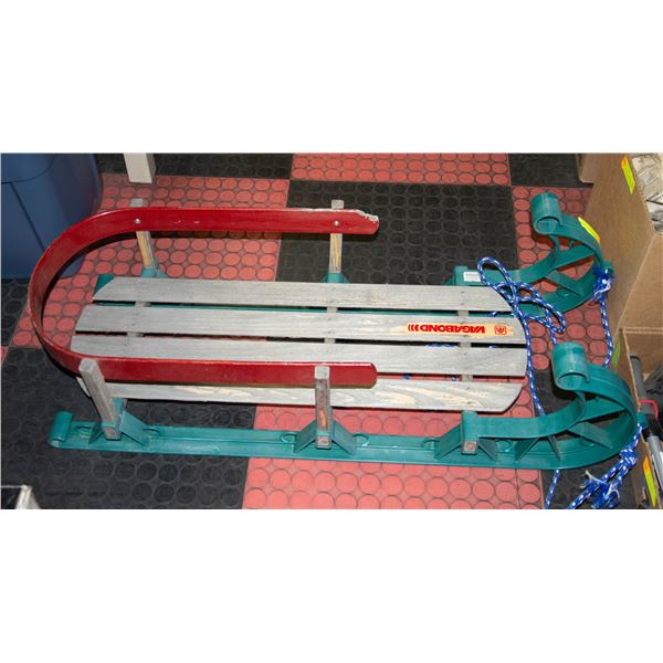 ESTATE VINTAGE CURLED KIDS SLEIGH-ESTATE