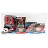 Image 1 : NEW 3 STAR WARS ITEMS HOTWHEELS FLIGHT