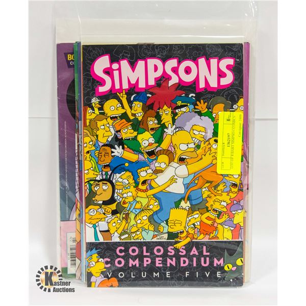 LOT OF 8 BART SIMPSON COMICS