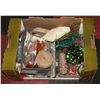Image 1 : BIN FULL OF CHRISMTAS ACCESSORIES