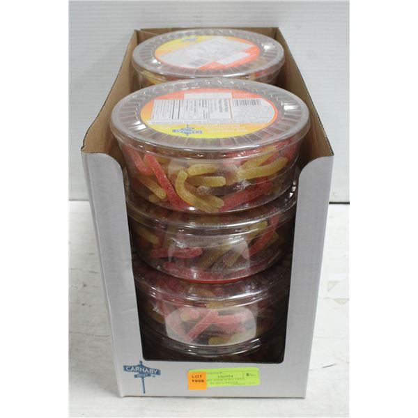 CARNABY SOUR SODA FRIES CANDY. 8X 500G