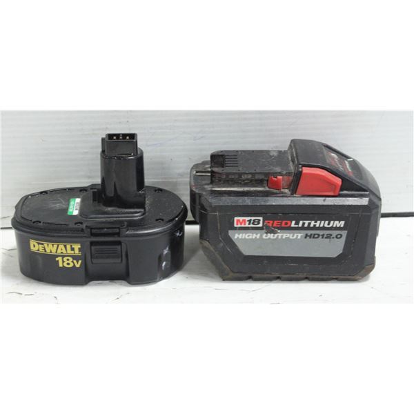 ONE FLAT WITH MILWAUKEE & DEWALT