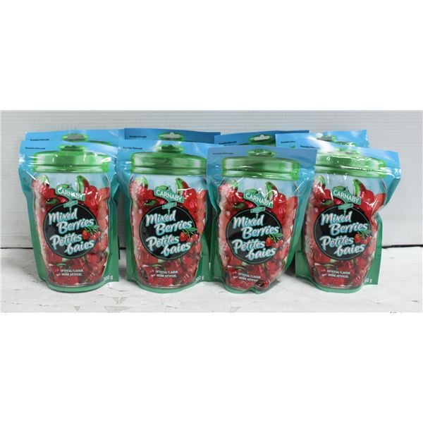 CARNABY MIXED BERRIES GUMMIES CANDY 8 X 300