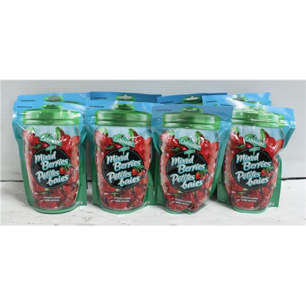 CARNABY MIXED BERRIES GUMMIES CANDY 8 X 300