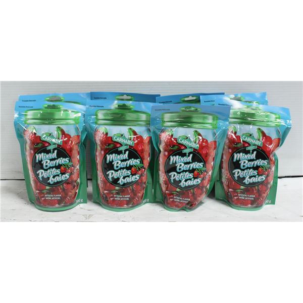CARNABY MIXED BERRIES GUMMIES CANDY 8 X 300