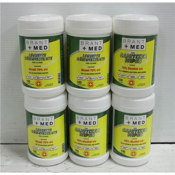 600+ MED SANITIZER WIPES