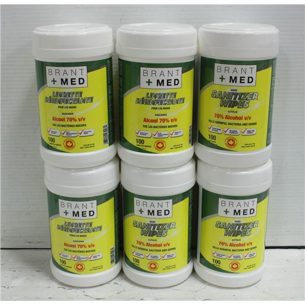 600+ MED SANITIZER WIPES