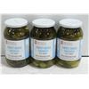 Image 1 : 3 X 1 LITRE JARS OF PC SWEET PICKLES WITH ONIONS &