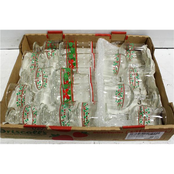 FLAT WITH VINTAGE 1987 ARBY'S CHRISTMAS