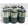 Image 1 : LOT OF 6 MINI GREEN PROPANE TANKS (FULL)
