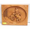 Image 1 : THE SCORES CARVED WOODEN FRAME LOOK