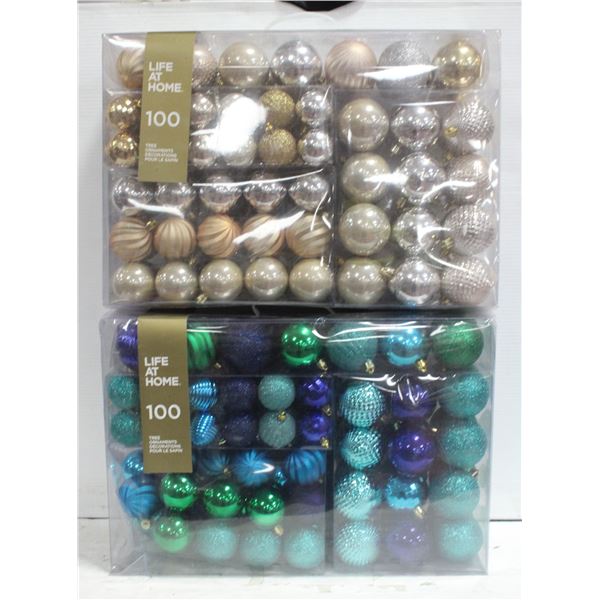 LOT OF CHRISTMAS ORNAMENTS