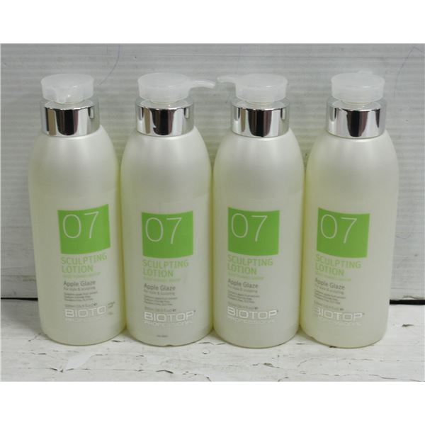 4 NEW BOTTLES OF BIOTOP PROFESSIONAL 500ML