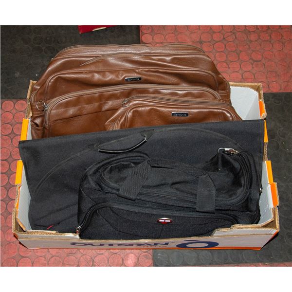 PAIR OF SAMSONITE TRAVEL BAGS, LARGE