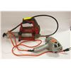MILWAUKEE BATTERY POWERED GREASE GUN AND BLACK &