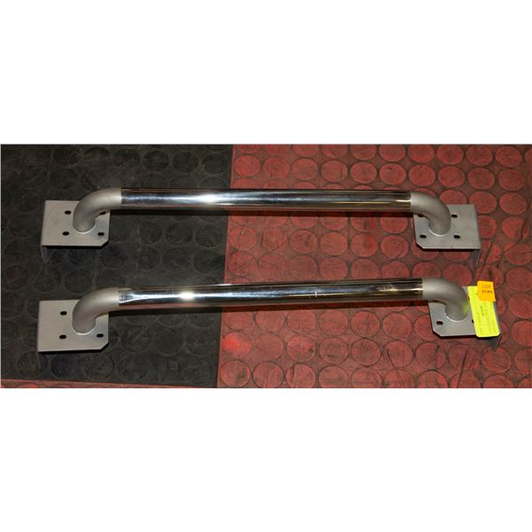 2 STAINLESS STEEL SAFETY HANDLES