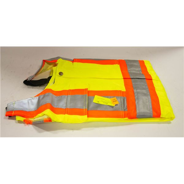 STORMMASTER HI VIZ BIB OVERALLS SIZE 3XL