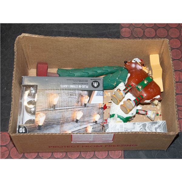 2 FLATS OF X-MAS NEW LIGHTS,