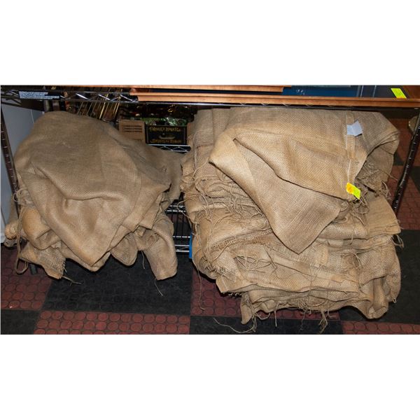 NEW BURLAP SACK - GUNNY MATERIAL