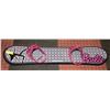 Image 1 : PINK & BLACK SNOW BOARD 42.5"X7