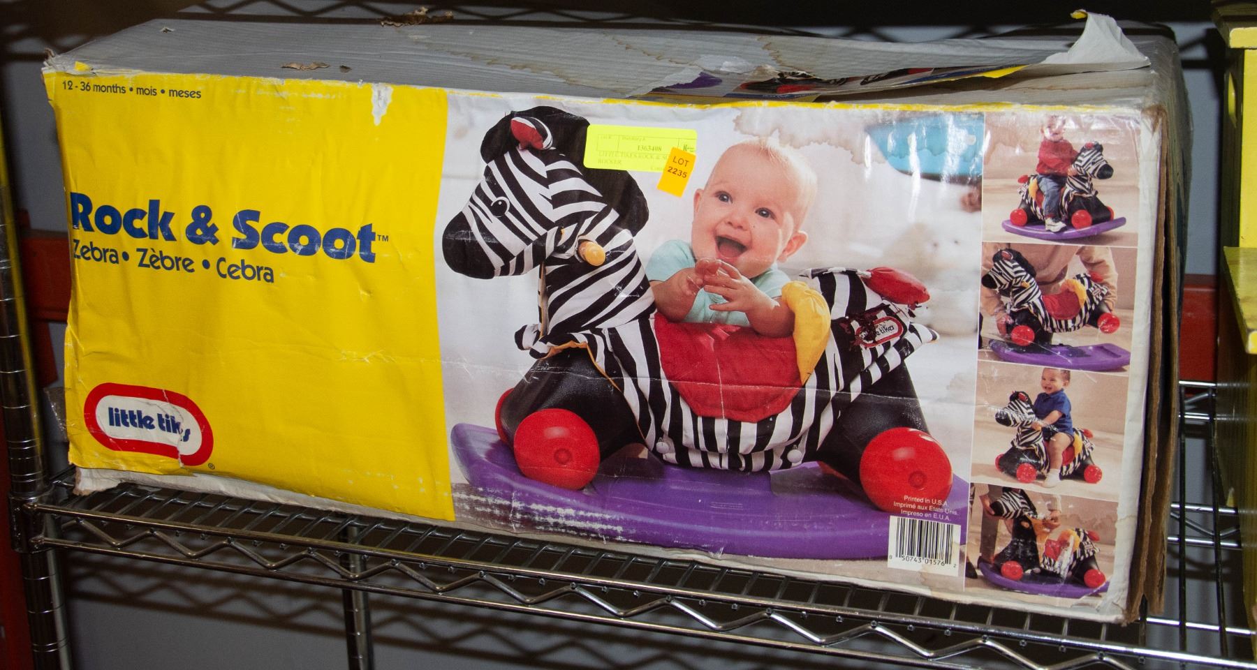 LITTLE TIKES ROCK & SCOOT ROCKER