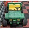 Image 1 : KIDS JOHN DEERE JEEP. NEEDS BATTERY.