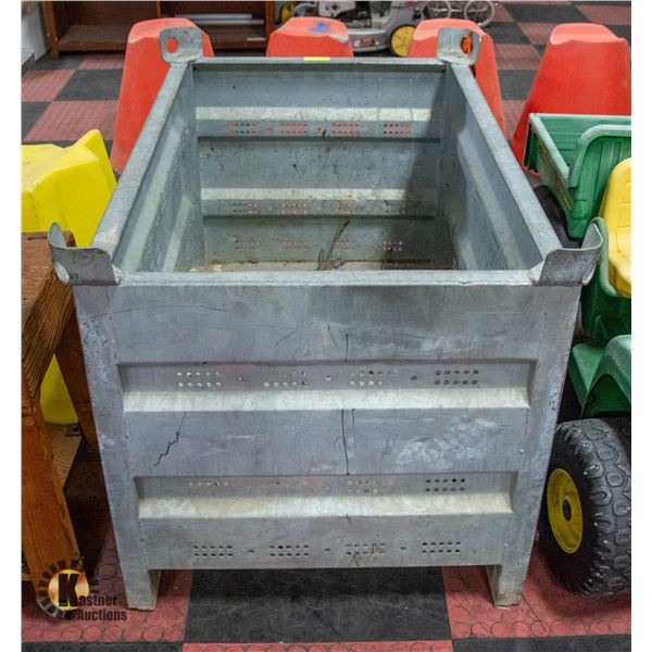 GALVINED STEEL CRAIN CHERRY PICKER LIFT BOX