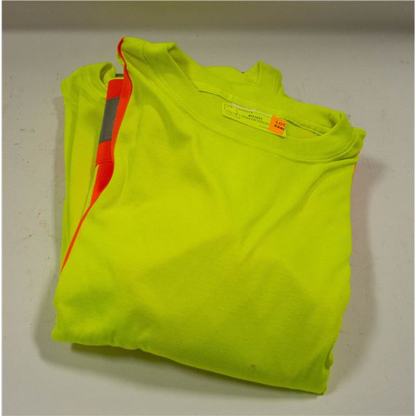 LOT OF 3 PIONEER SAFETY SHIRTS SIZE 2XL