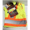 Image 1 : PIONEER HIGH VIZ SAFETY OVERALLS SIZE LARGE