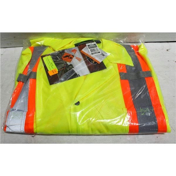 PIONEER HIGH VIZ SAFETY OVERALLS SIZE 2XL