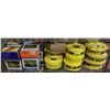 Image 1 : SHELF OF VARIOUS CONSTRUCTION SAFETY TAPES