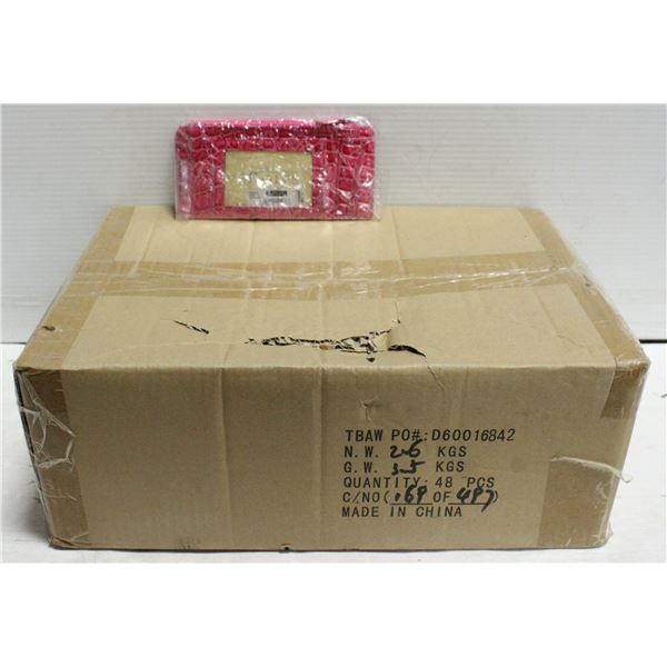 CASE OF NEW LADIES WALLETS - COLORS MAY VARY