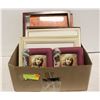 Image 1 : FLAT OF VINTAGE PICTURES & FRAMES