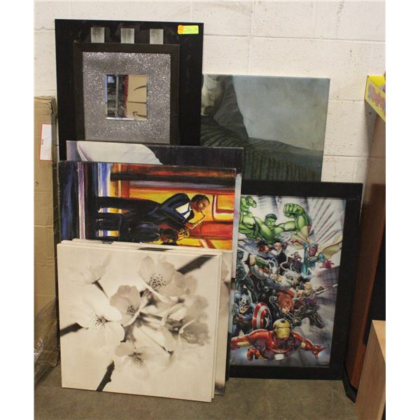 DIVERSE ART BUNDLE - MARVEL, JAZZ,