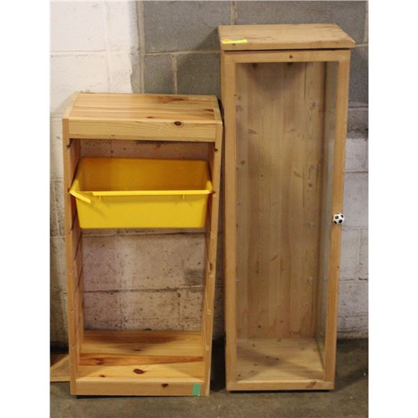 IKEA KIDS SHELF WITH DISPLAY - NO SHELVES