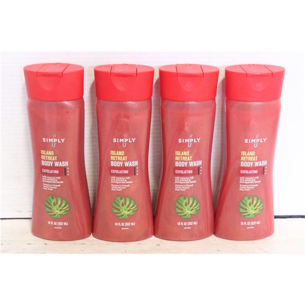 CASE OF SIMPLY U ISLAND RETREAT BODYWASH *EXPIRED*