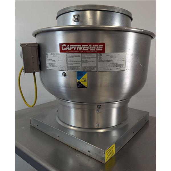 Captive Aire DU33HFA Commercial High Speed Upblast Exhaust Fan | R1
