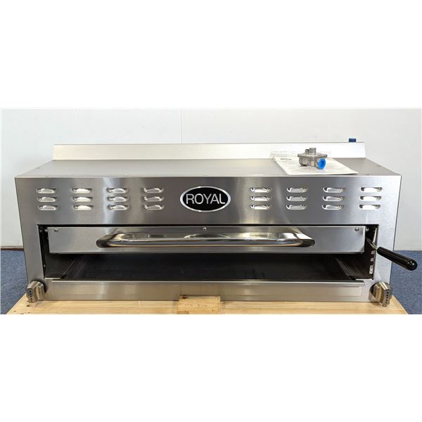 Royal RSB-48 Natural Gas 48" Infrared Salamander Broiler | 2521/LBD