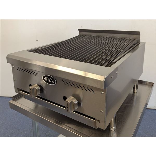 Royal RIB-24 Propane 24" Infrared Radiant Broiler | LBD