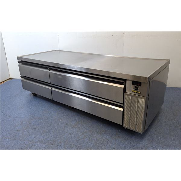 Silver King SKFCB79H/C10 79" Four Drawer Chef Base Freezer | 898B/R4